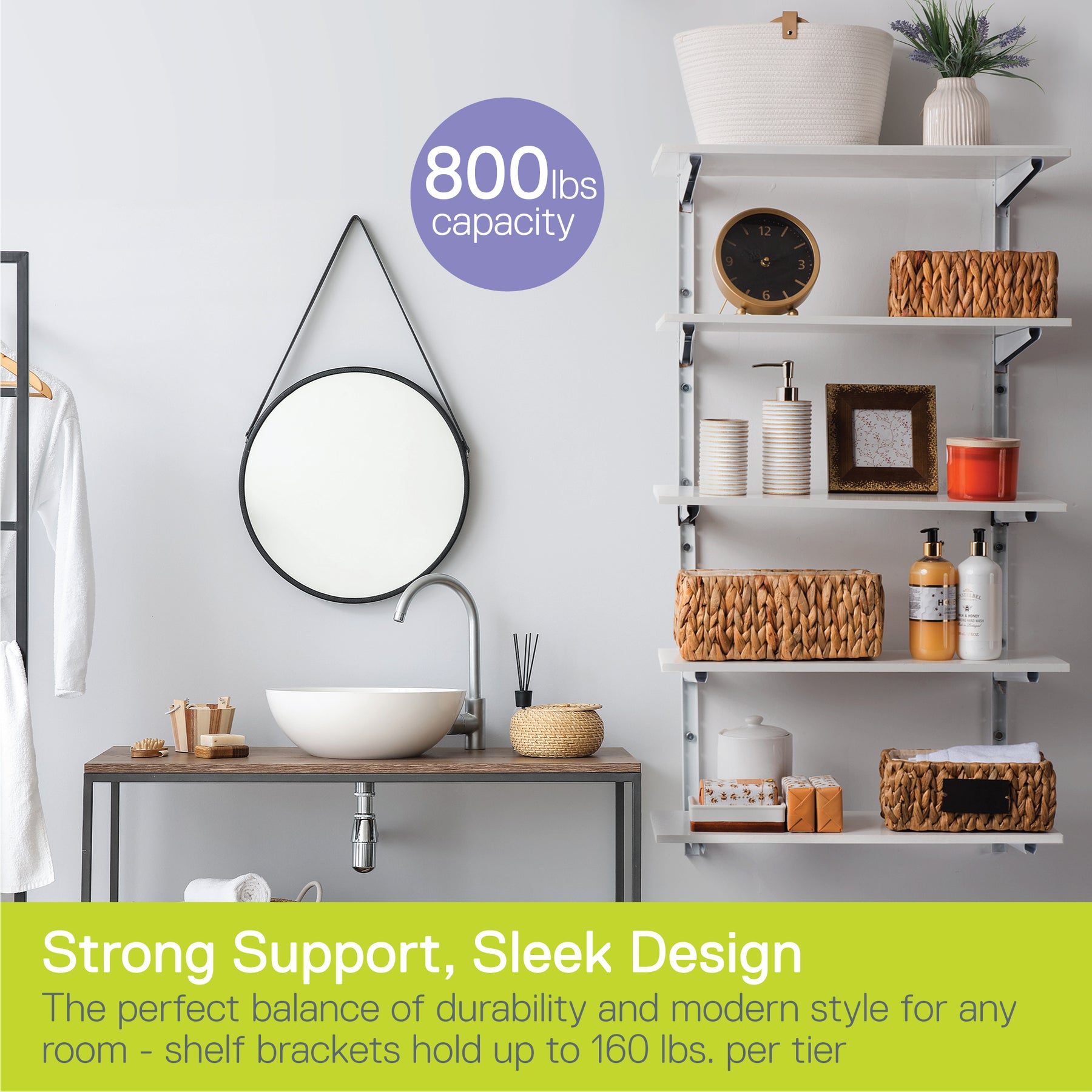 Heavy Duty Indoor Shelving Rack - 5-Tier – Delta Cycle