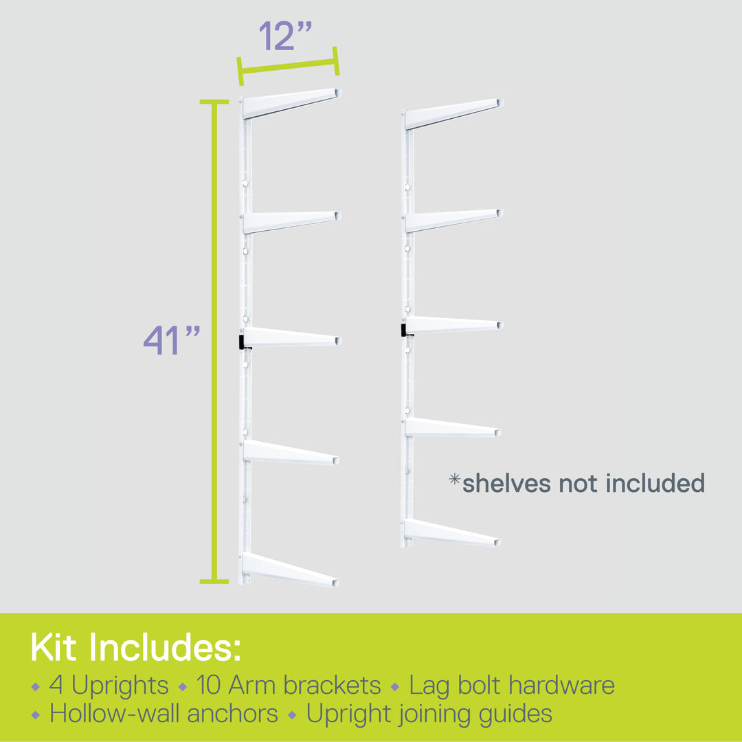 Heavy Duty Indoor Shelving Rack - 5-Tier – Delta Cycle