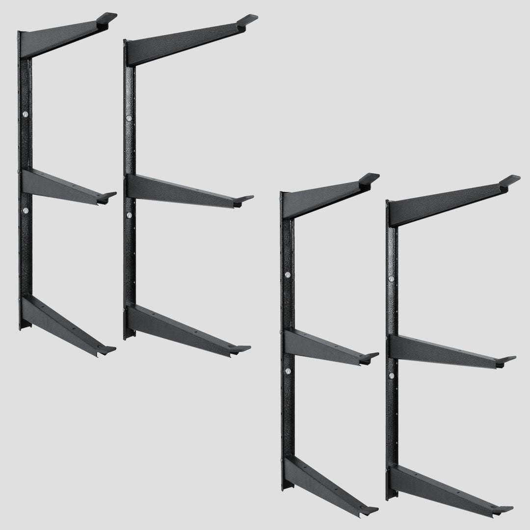 3-Tier Heavy Duty Wall Storage Rack (Two-Pack) – Delta Cycle