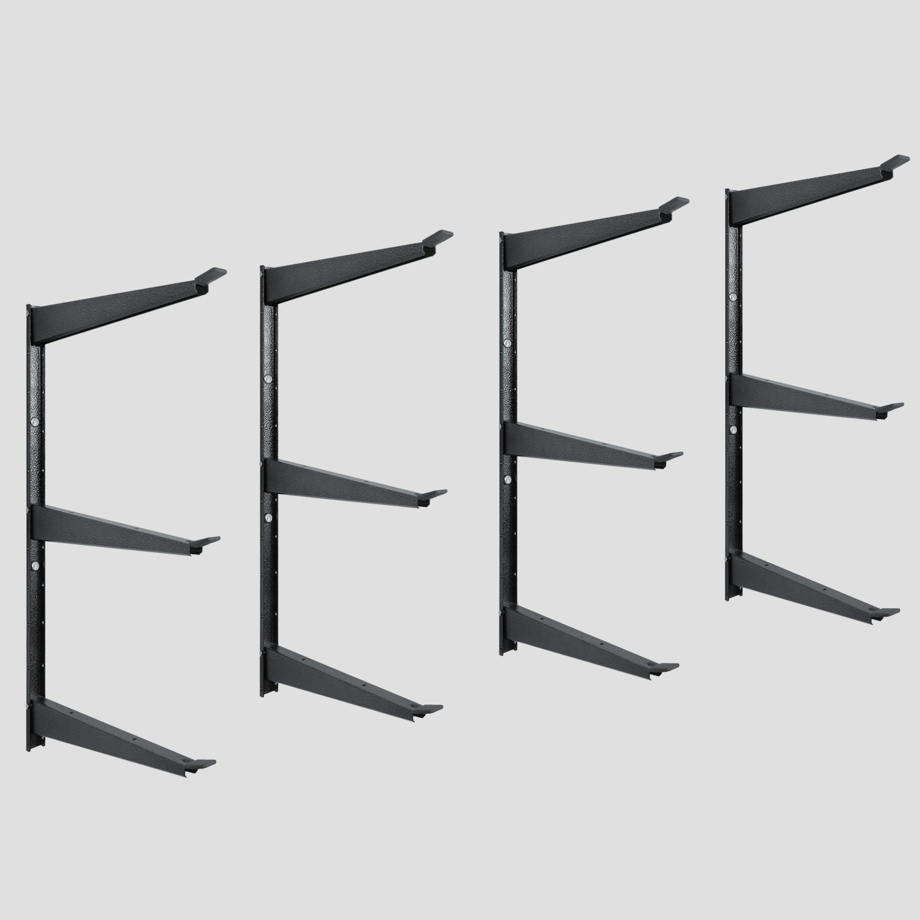 3-Tier Heavy Duty Wall Storage Rack (Two-Pack) – Delta Cycle