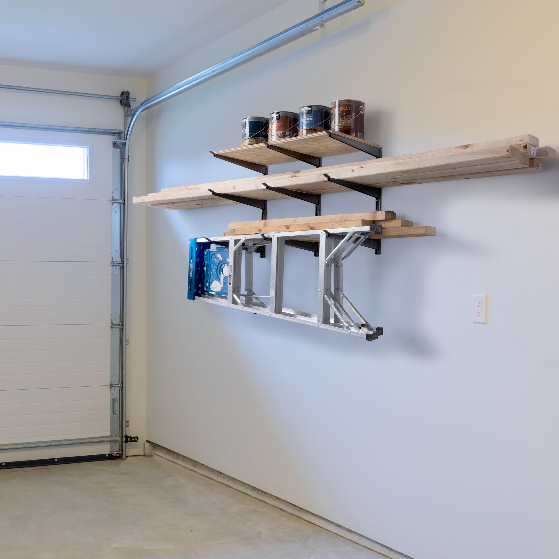 Wide 3-Tier Heavy Duty Wall Storage Rack – Delta Cycle