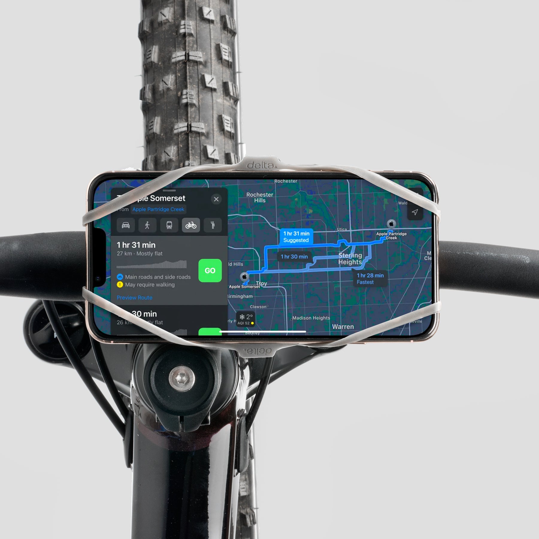 Quick Mount Phone Holder – Delta Cycle