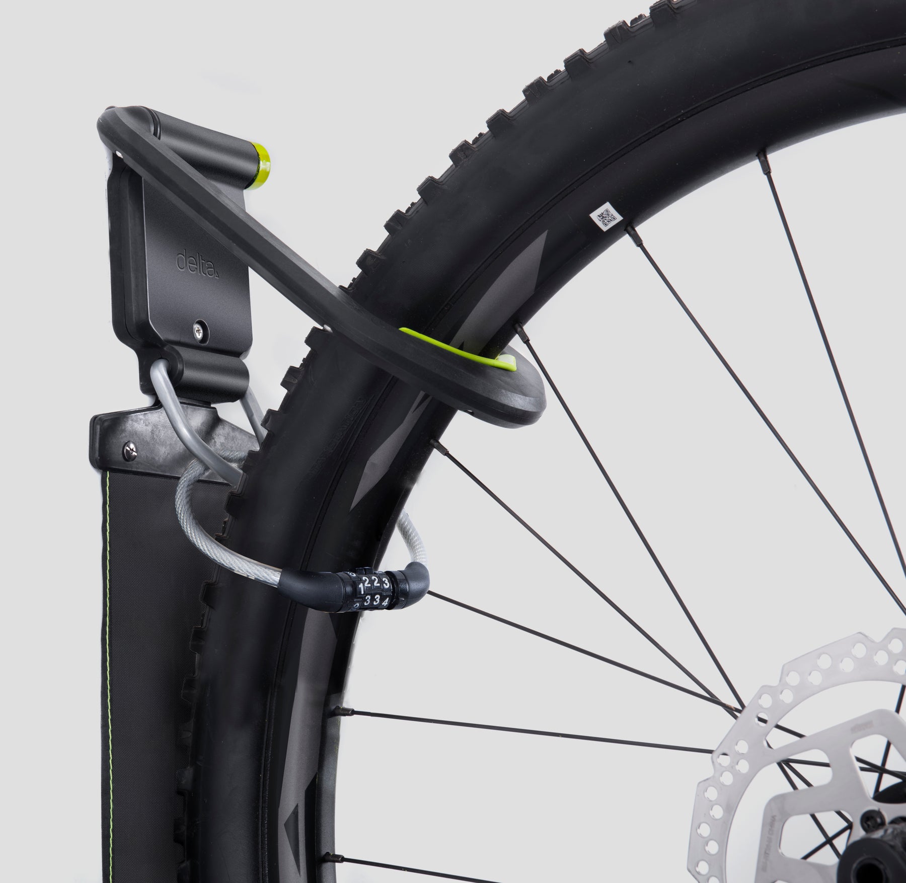 Wall Ride Bicycle Storage Hook | Foldable Wall Mount | Delta Cycle