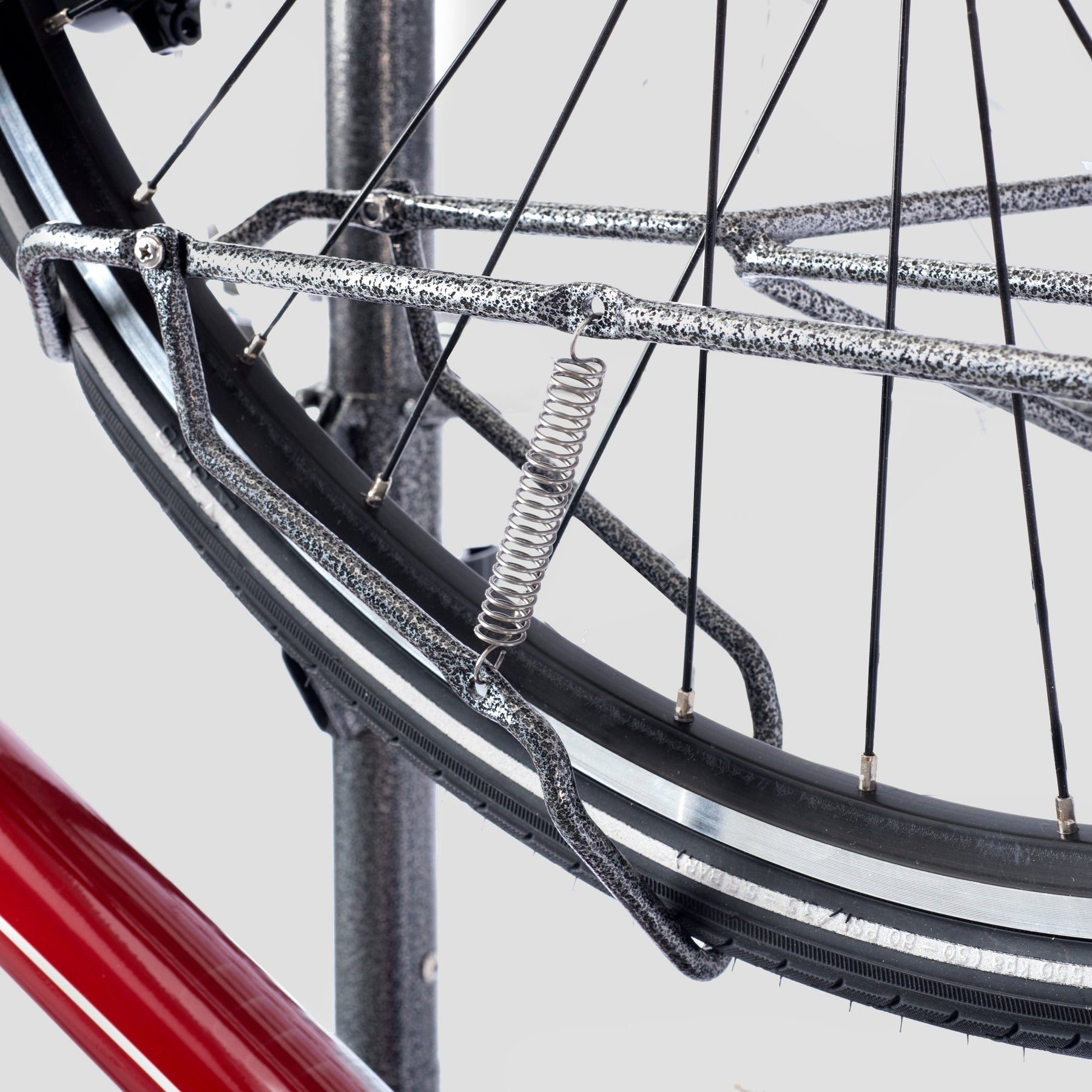 Bike wheel tray clearance