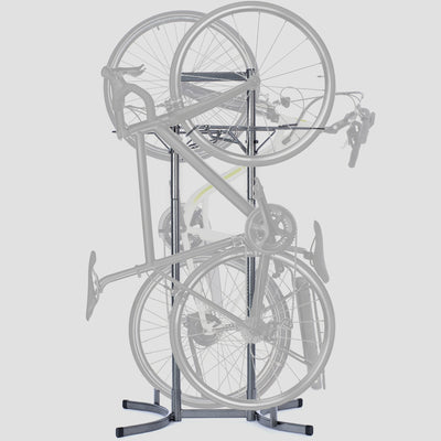 Heavy Duty Two Bike Upright Stand
