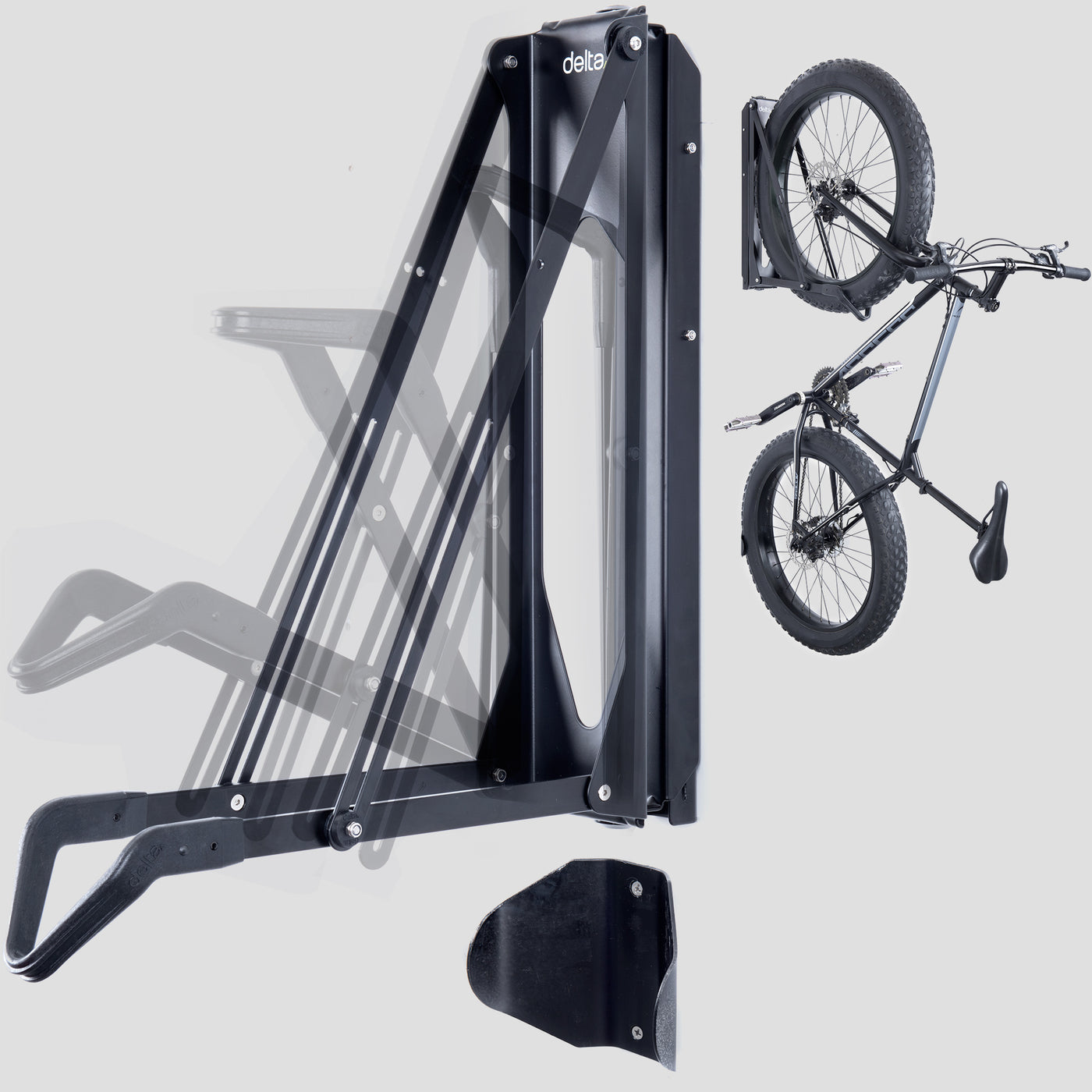Rotating Bike Rack Pivot Rack Bike Floor Stand | Delta Cycle