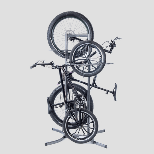 Heavy Duty Two Bike Upright Stand – Delta Cycle