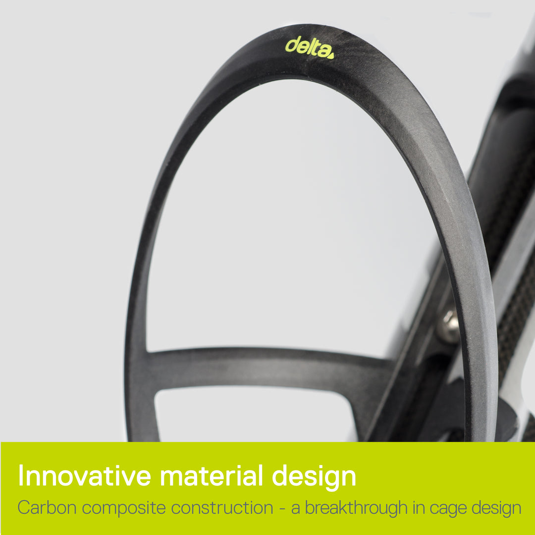 DELTA BOTTLE CAGE DELTA ALU 6mm BK
