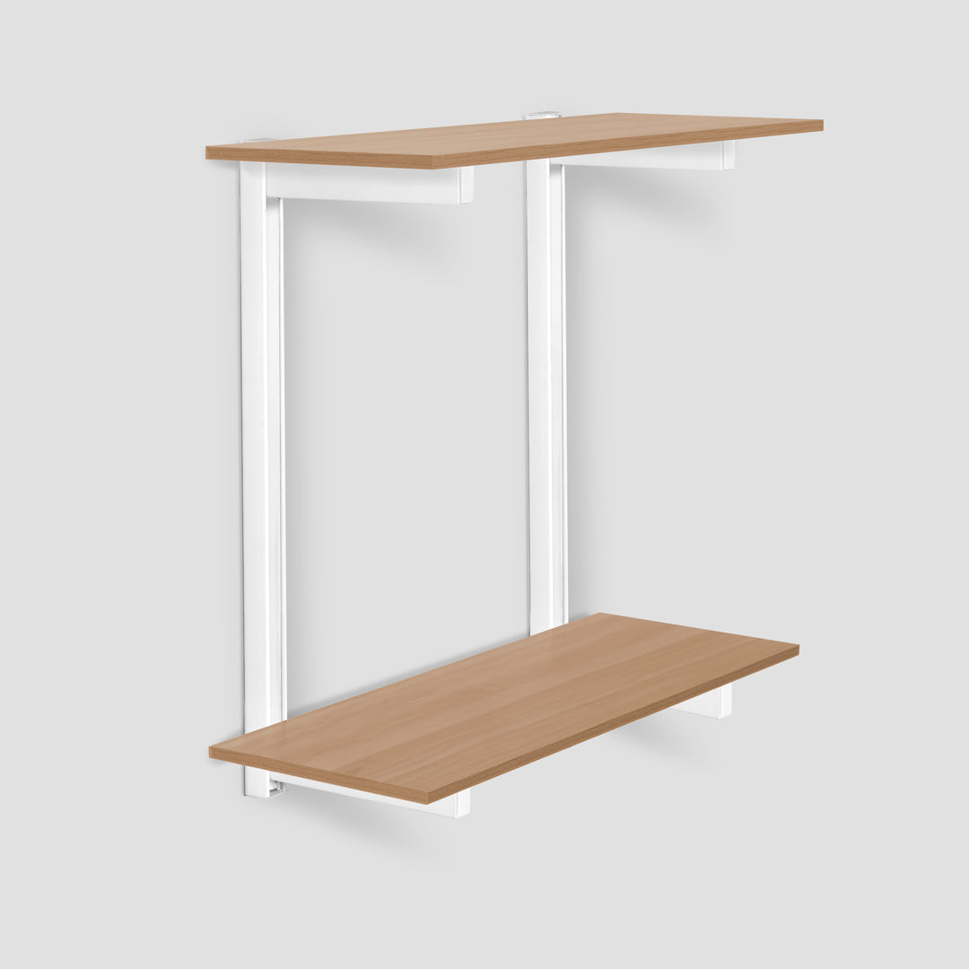 thumbnail image 2 of Delta Cycle & Home 2-Tier Premium Wall Shelf Bracket Kit - Premium... 2 of 9