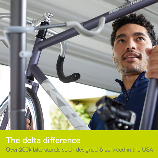 Two Bike Gravity Stand Delta Cycle