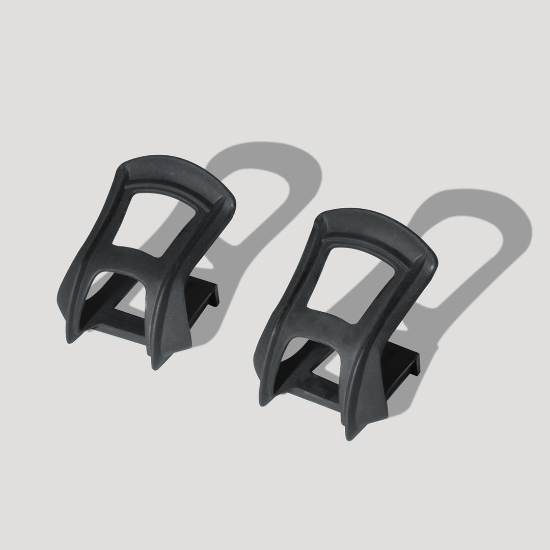 Delta Strapless Bicycle Toe Clips, One Size, Black