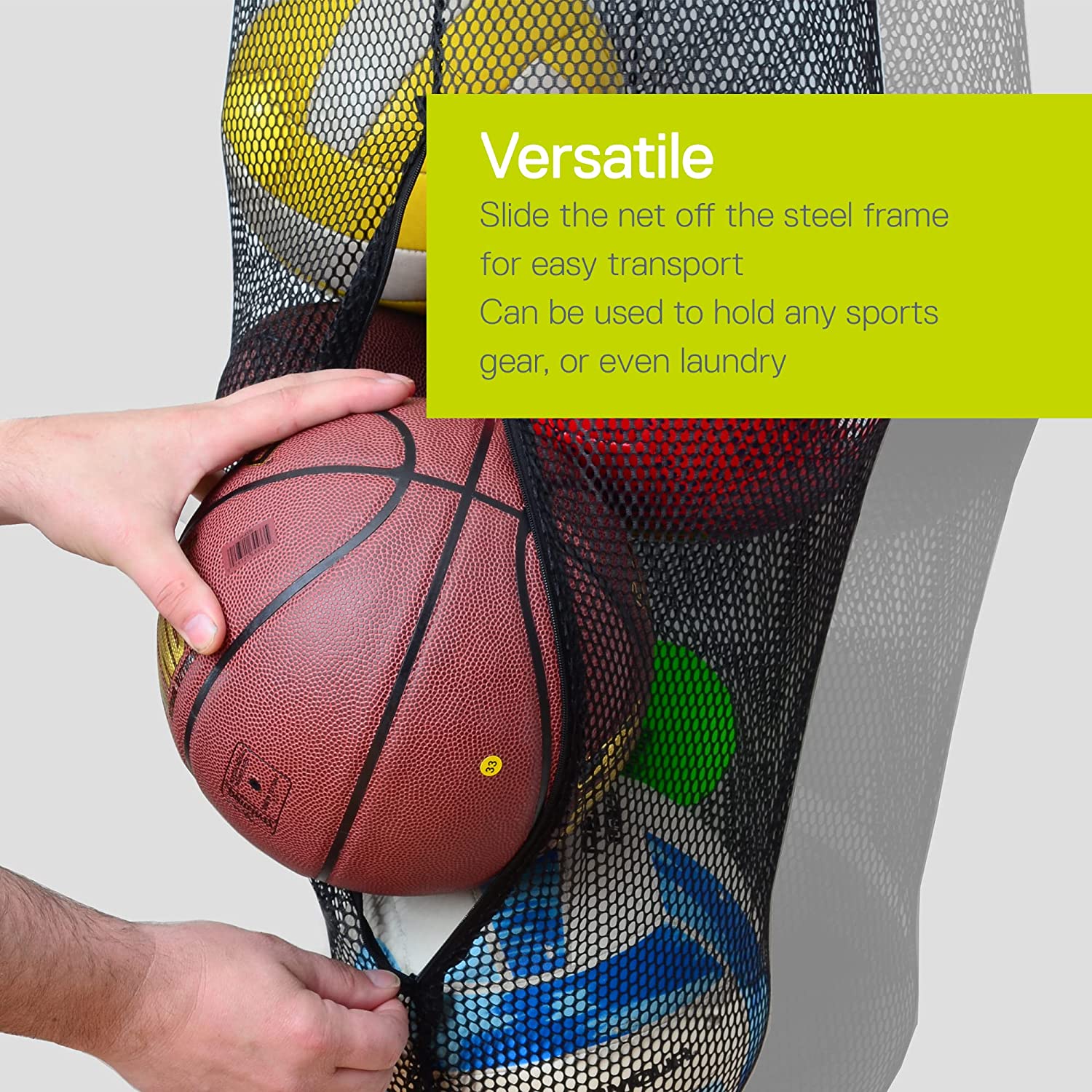 Multi-Ball Holder Storage Net – Delta Cycle