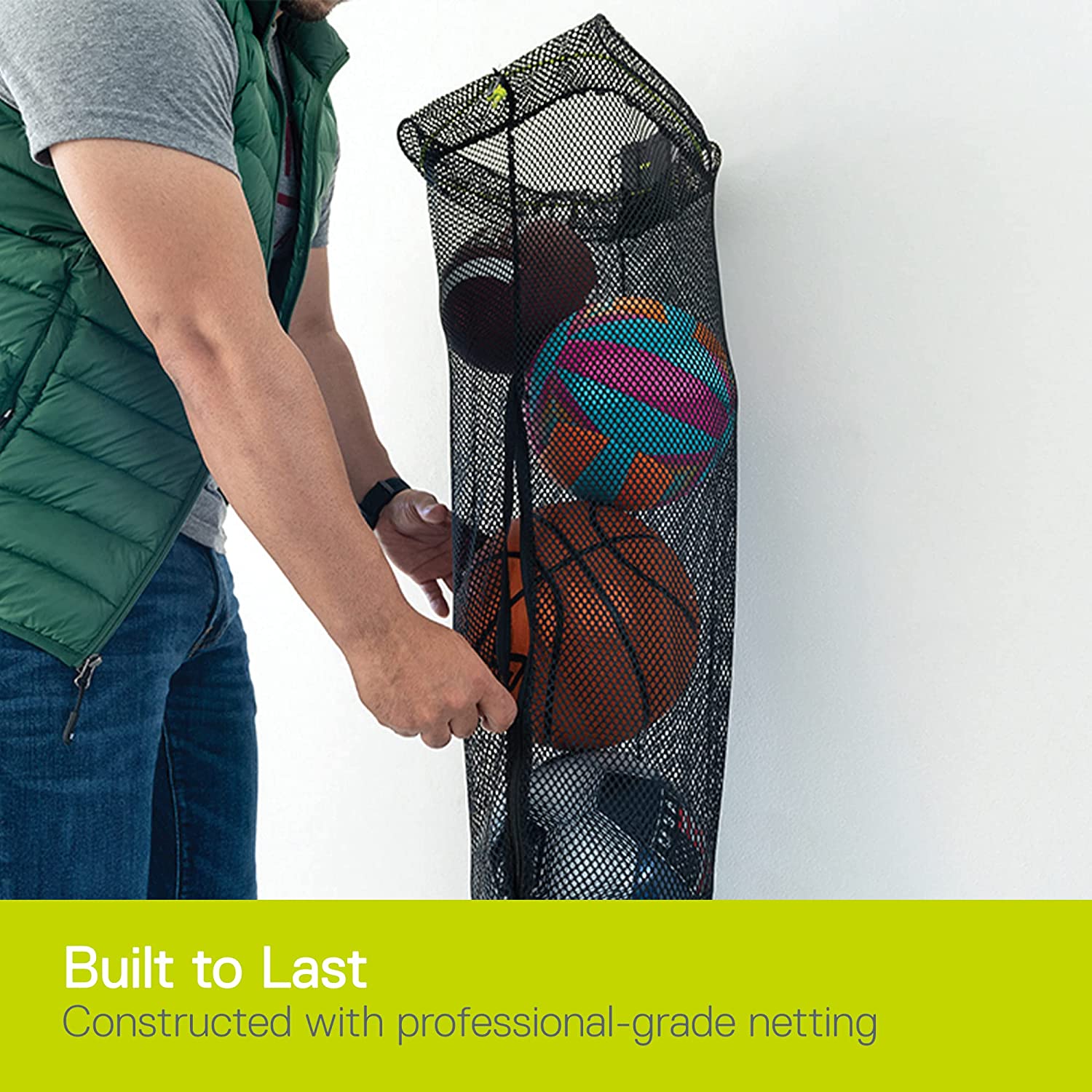 Multi-Ball Holder Storage Net – Delta Cycle